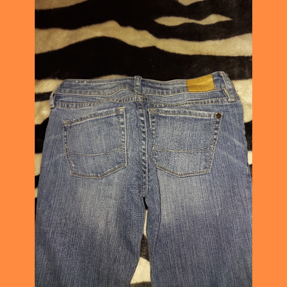 Wide Leg Blue Jean Pants Bullhead - Picture 4 of 5